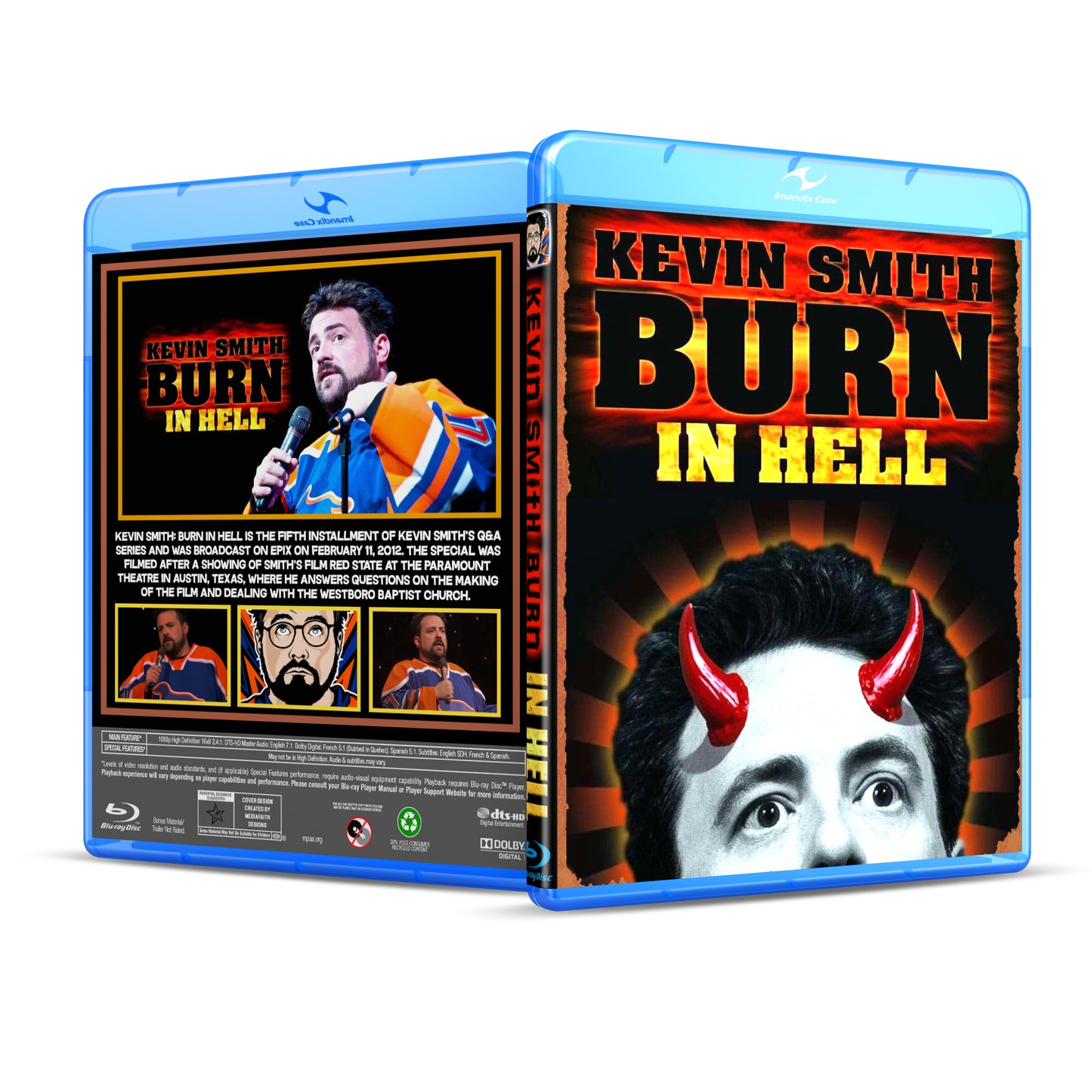 Kevin Smith "Burn In Hell" Comedy Special Blu Ray