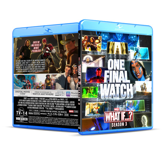 What If...  Season 3 Marvel Studios Blu Ray