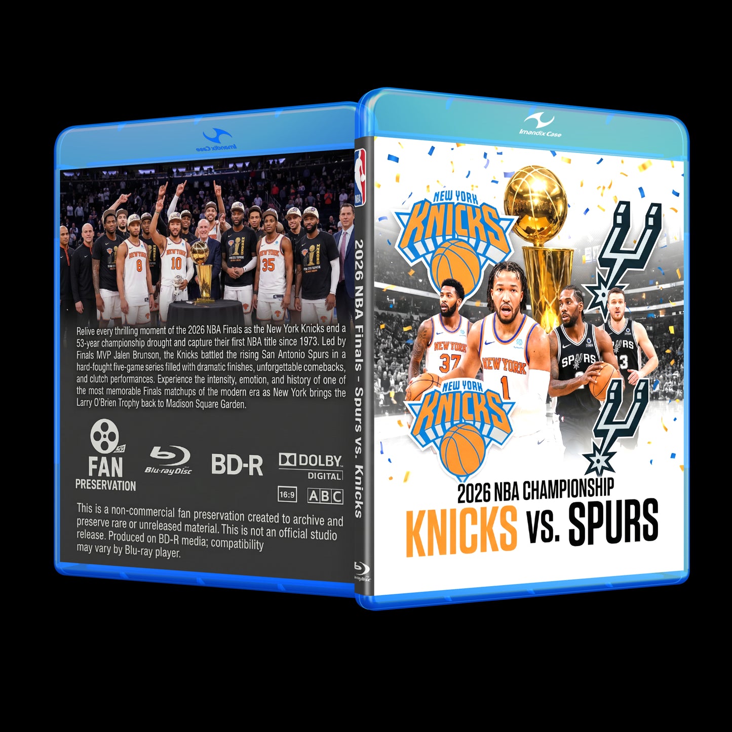 2026 NBA Finals New York Knicks vs. San Antonio Spurs