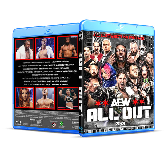 9/7/24 AEW All Out PPV Blu Ray