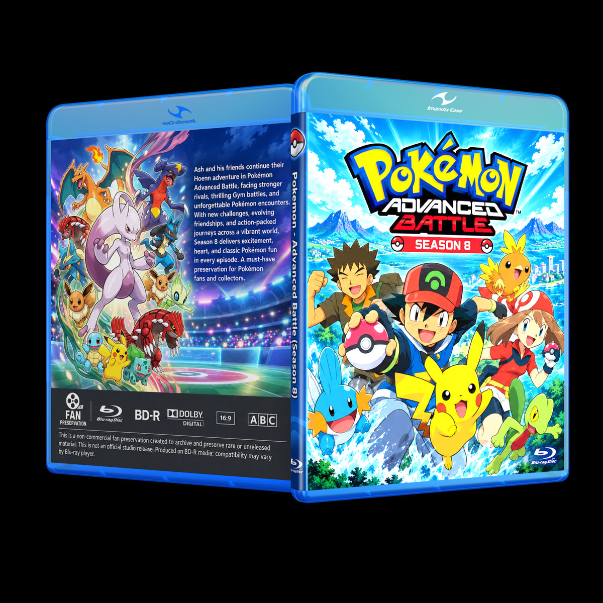 Pokémon: Advanced Battle – The Complete Season 8 (2-Disc Blu-ray Set)