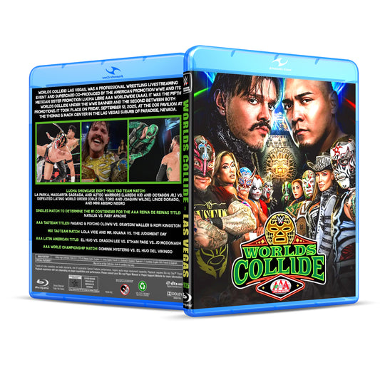 WWE / AAA Worlds Collide: Las Vegas – September 12, 2025 (Blu-ray Disc)