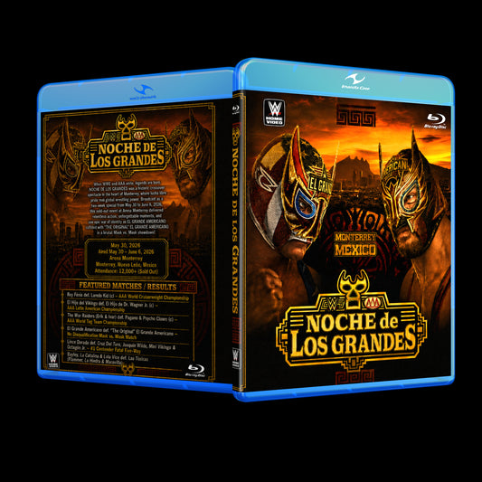 AAA & WWE Noche de Los Grandes 2026 Blu-Ray