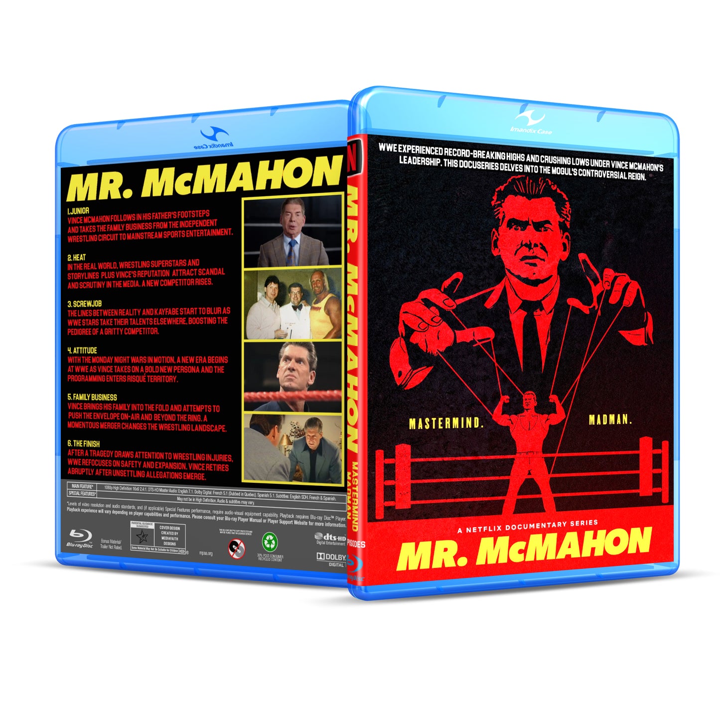 Mr. McMahon Documentary Blu Ray