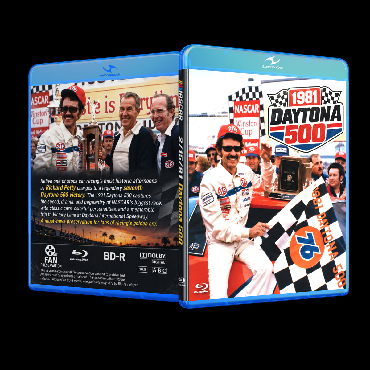 1981 Daytona 500 Complete Broadcast Blu Ray