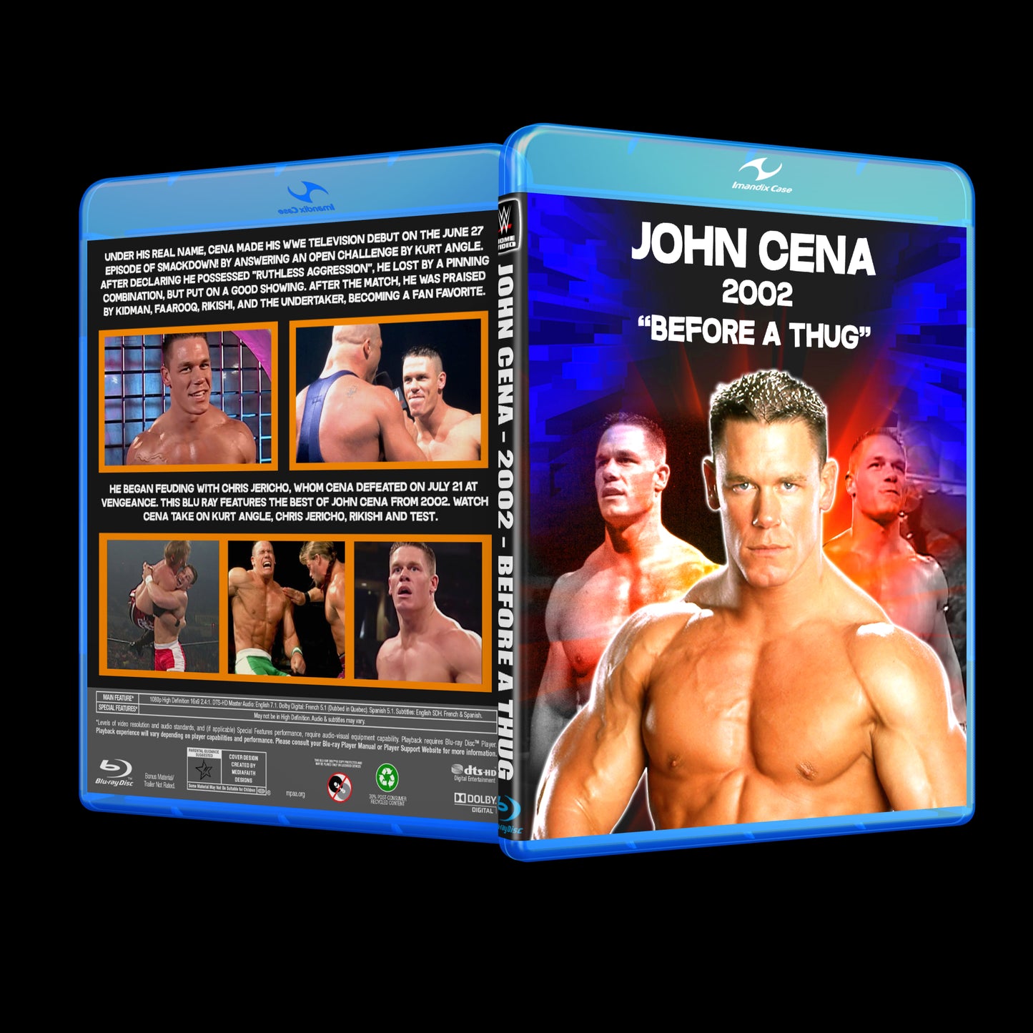 John Cena 2002 The Complete Year Blu-ray "Before A Thug"