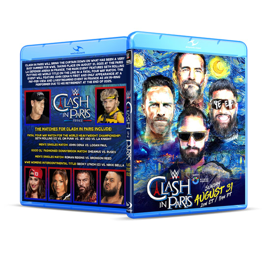 WWE Clash in Paris 2025 (Blu-ray)
