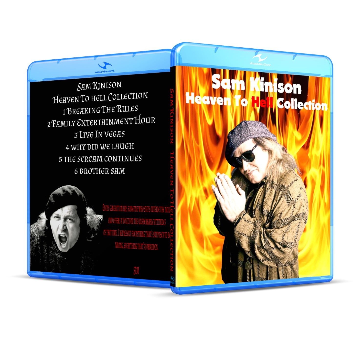 Sam Kinison The Heaven To Hell Collection Blu Ray