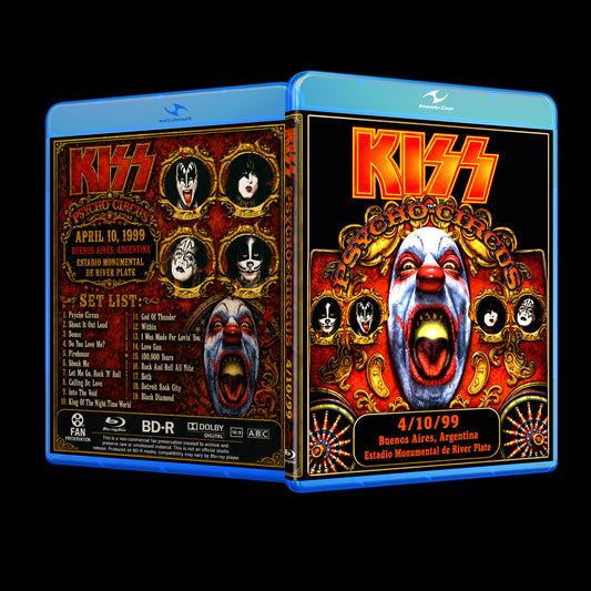 KISS Live at River Plate Stadium (April 10, 1999) Blu-Ray