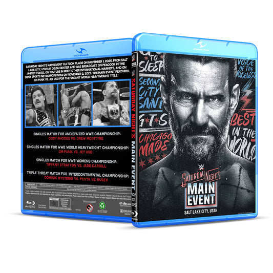 WWE Saturday Night’s Main Event — November 1, 2025 (Blu-ray)