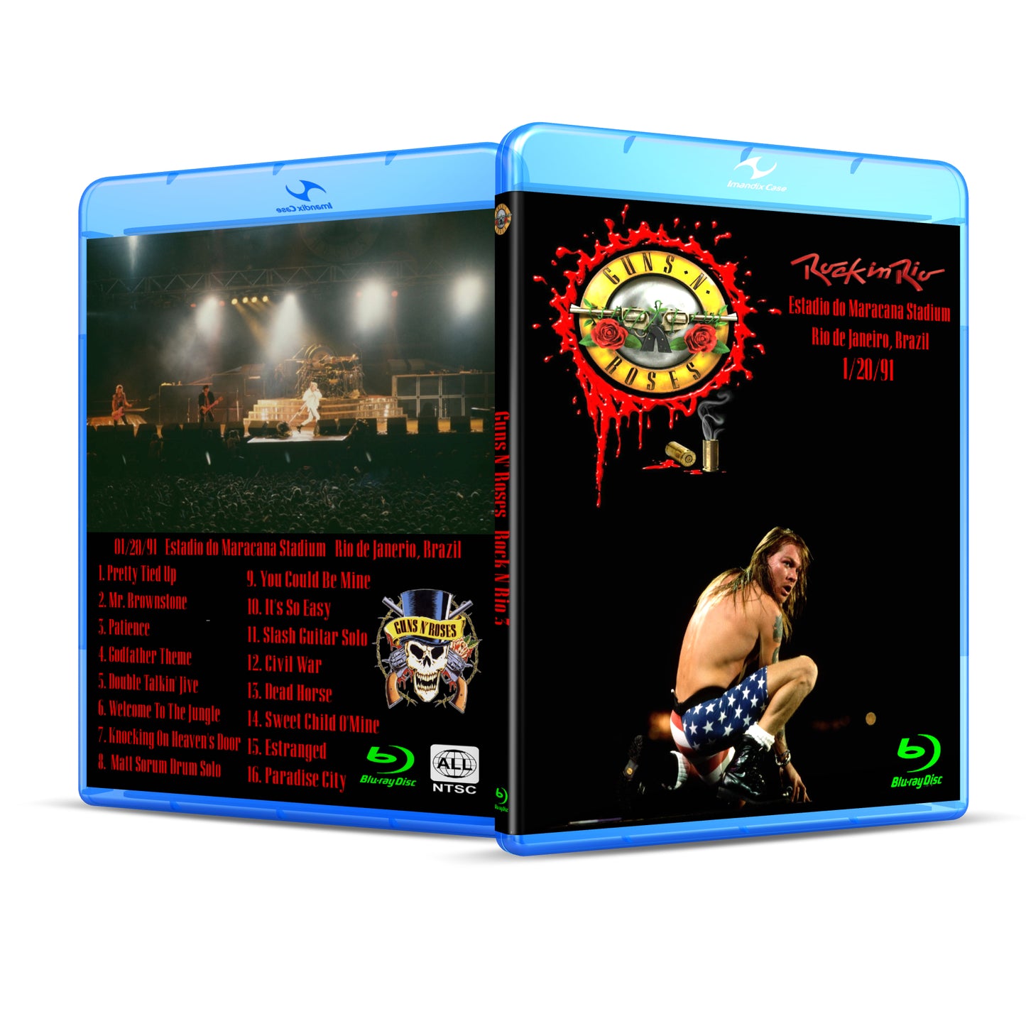 Guns N' Roses – 1/20/91 Rock in Rio 1991 (Blu-ray)