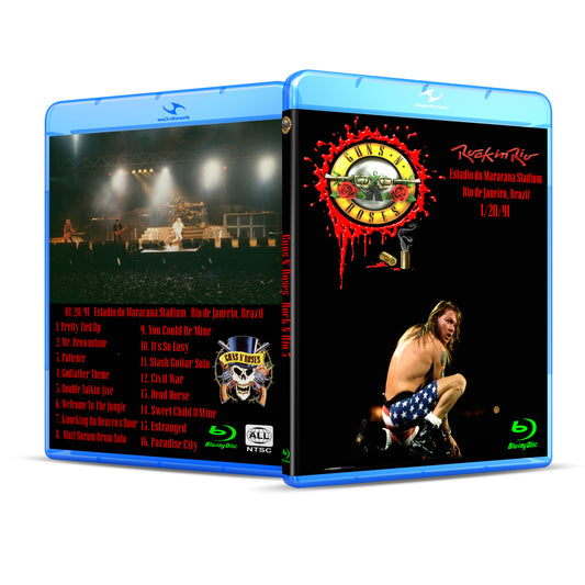 Guns N' Roses – 1/20/91 Rock in Rio 1991 (Blu-ray)