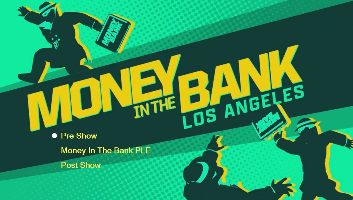 6/7/25 WWE Money in the Bank 2025 – Blu‑ray