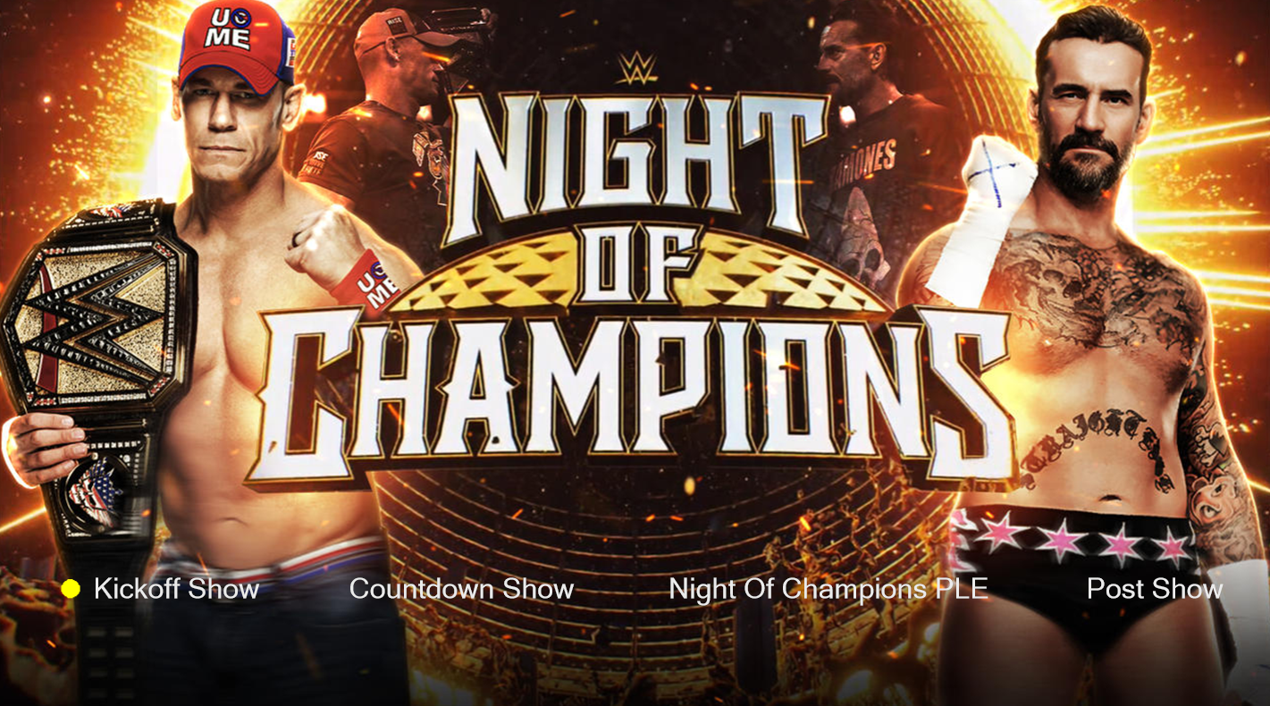WWE Night of Champions 2025 – Blu-ray (6/28/25)