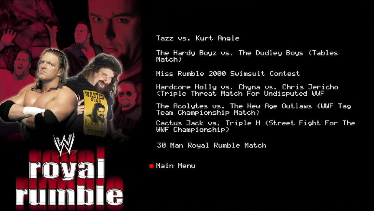 WWF Royal Rumble 2000 – Blu-ray Fan Preservation Edition