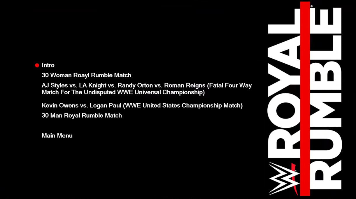 1/27/24 - WWE Royal Rumble 2024 – The Complete Event