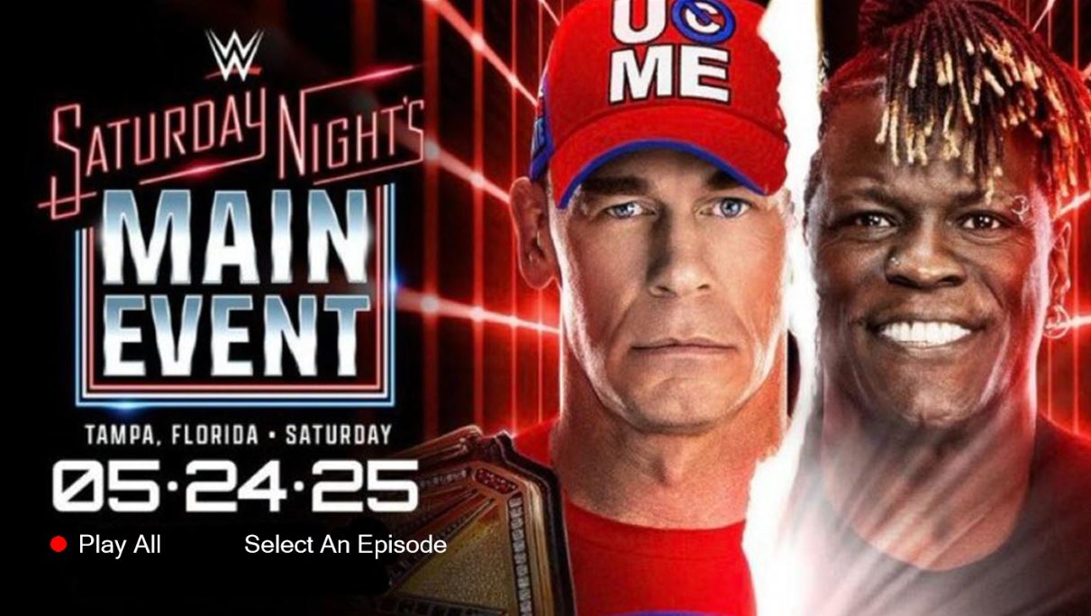 5/24/25 Saturday Night's Main Even Blu Ray WWE
