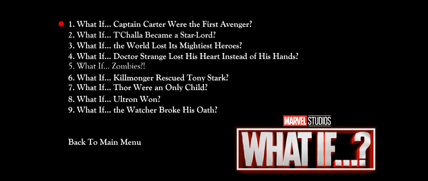 Marvel’s What If…? – Season 1 (Blu-ray)
