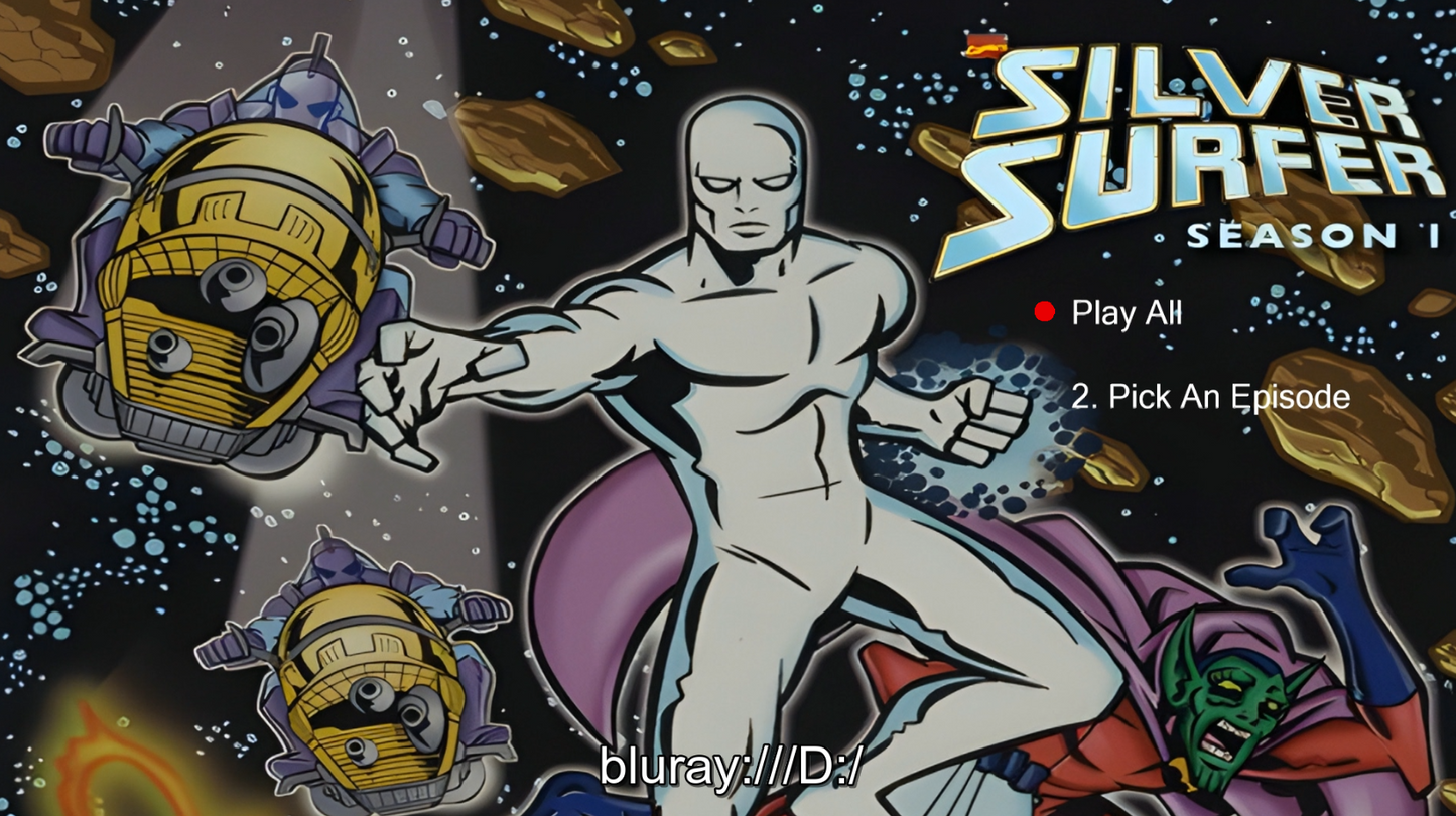 The Silver Surfer (1998) — Upscaled to 1080 Blu Ray