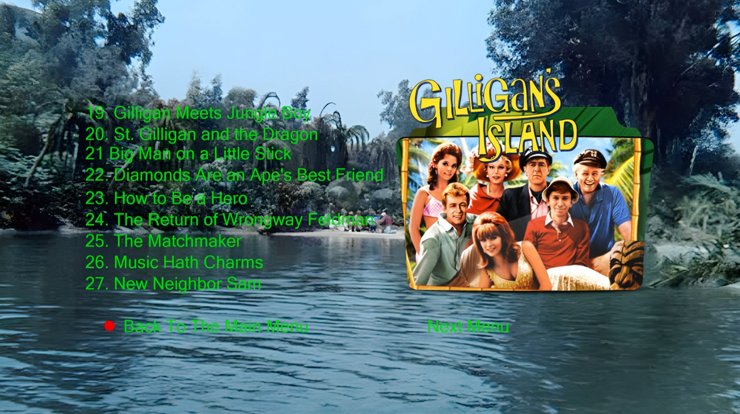 Gilligan’s Island: Season One (In Color) – Blu-ray
