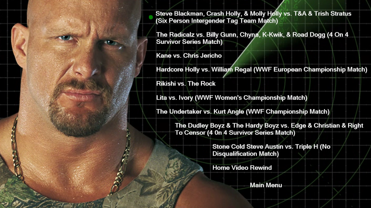 11/19/00 Survivor Series PPV