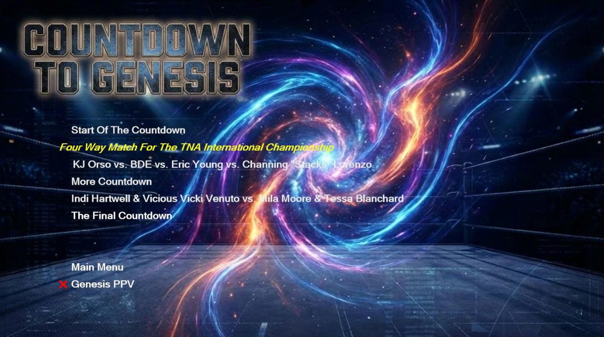 TNA Genesis 2026