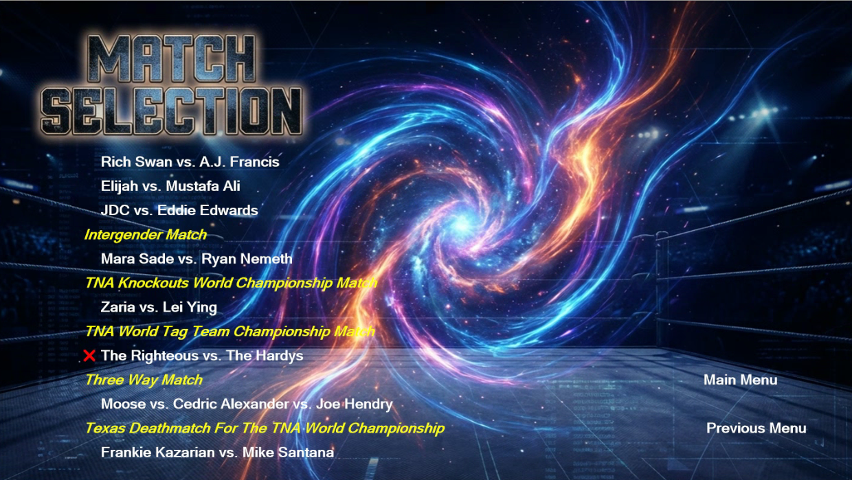 TNA Genesis 2026