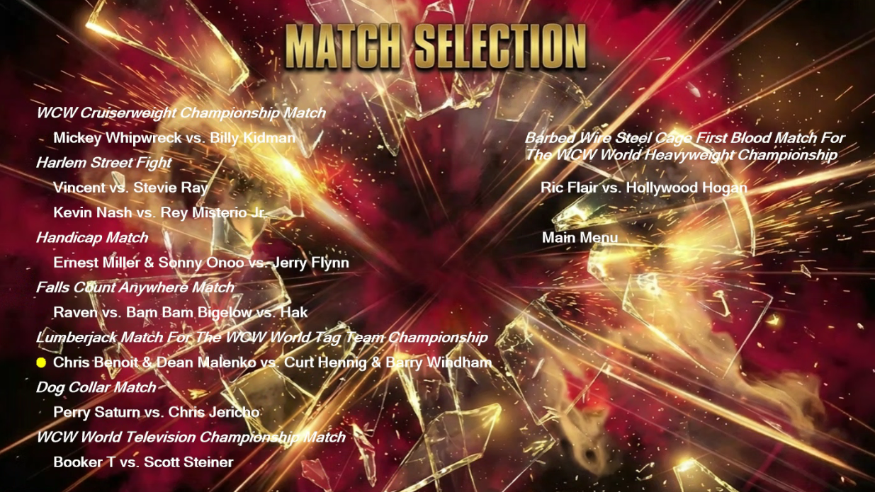 3/14/99 - WCW Uncensored PPV Blu Ray