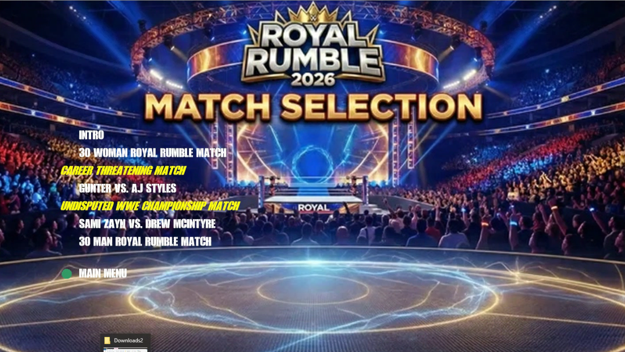 WWE Royal Rumble 2026 – Blu‑ray (Fan Preservation)