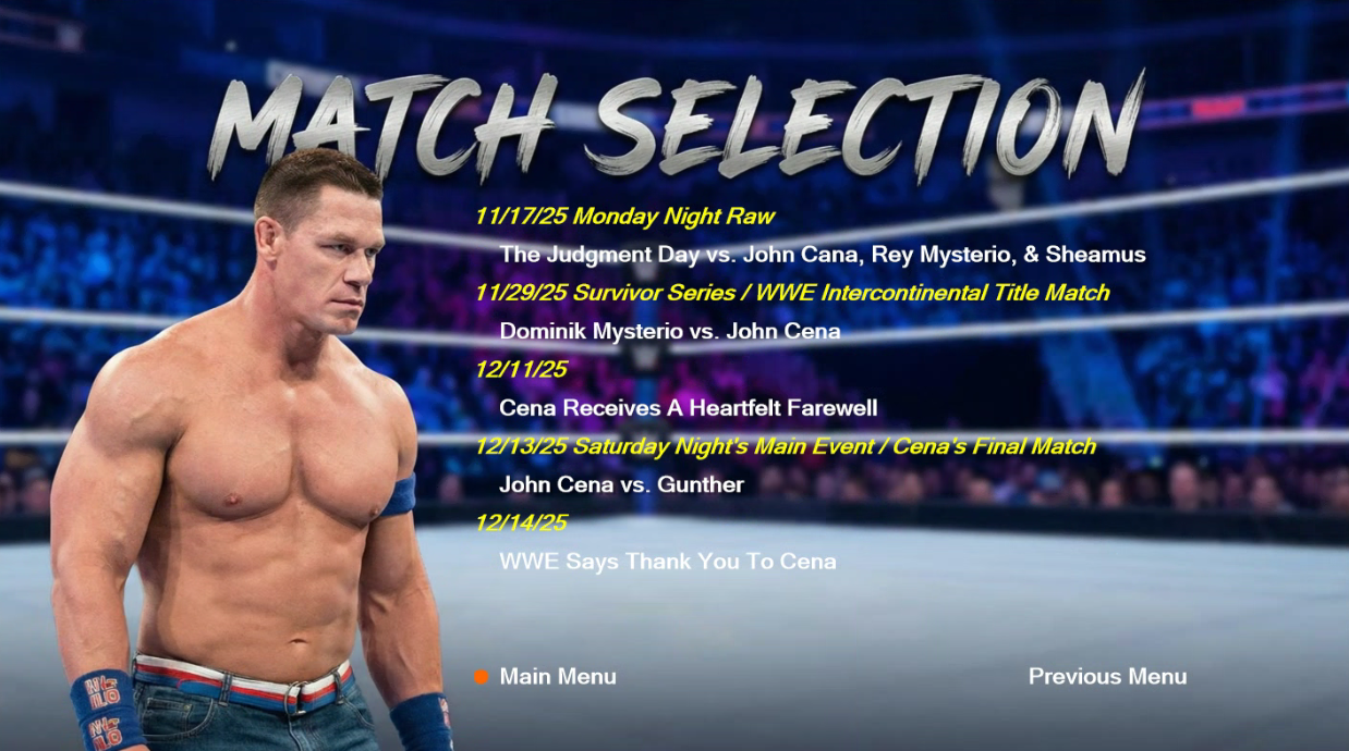 John Cena - The Last Time Is Now Farewell Tour