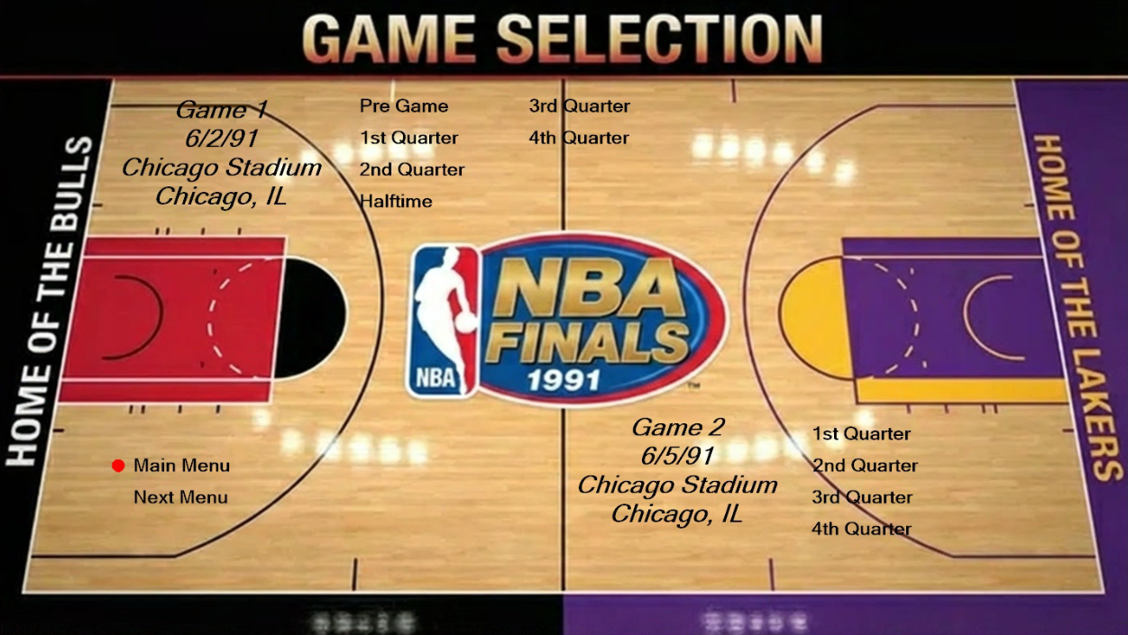 NBA Finals - Lakers vs. Bulls 1991