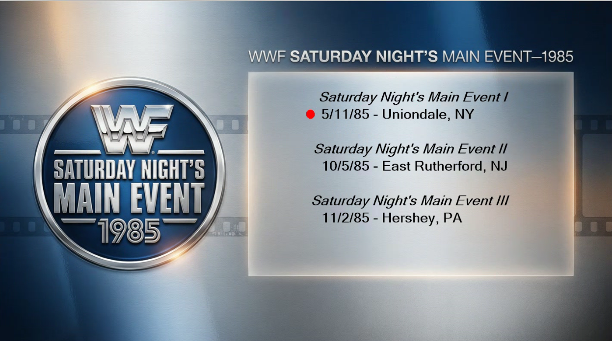 WWF Saturday Night's Main Event 1985