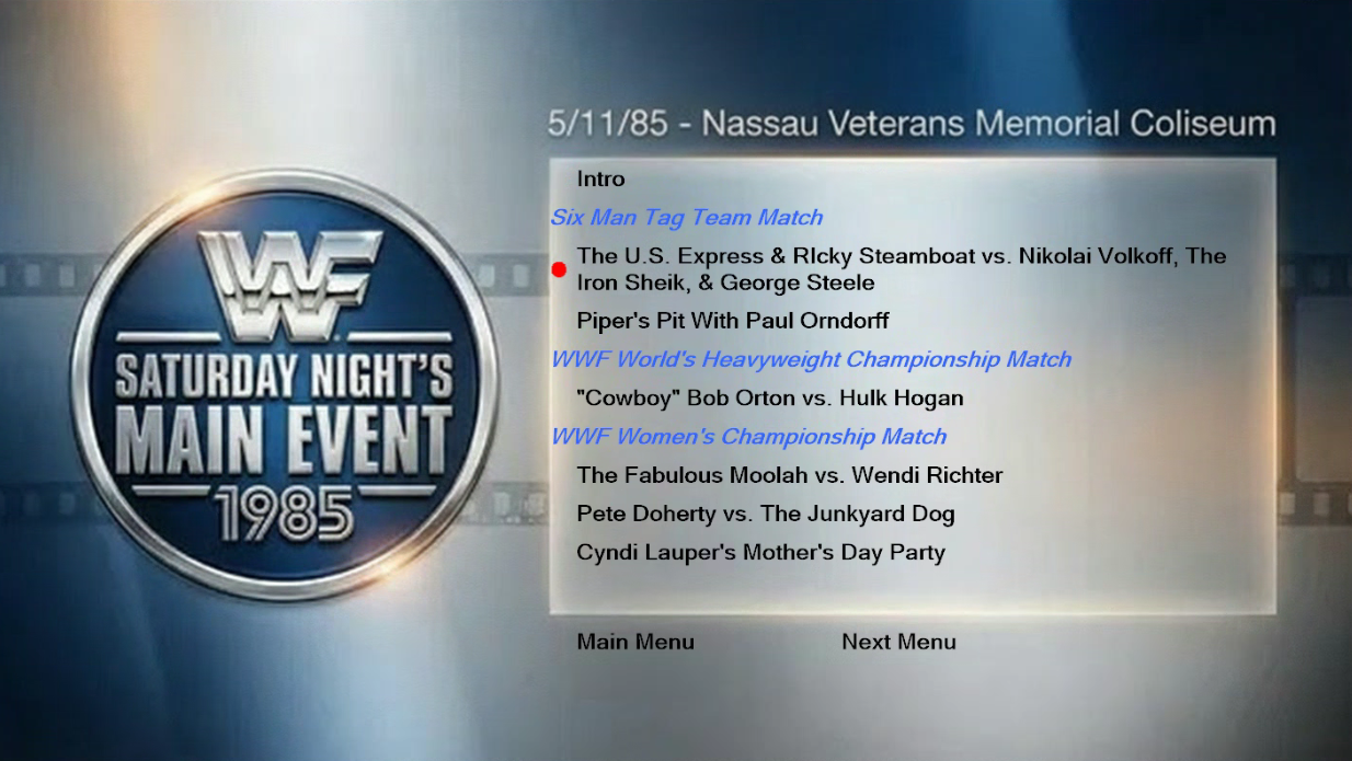 WWF Saturday Night's Main Event 1985