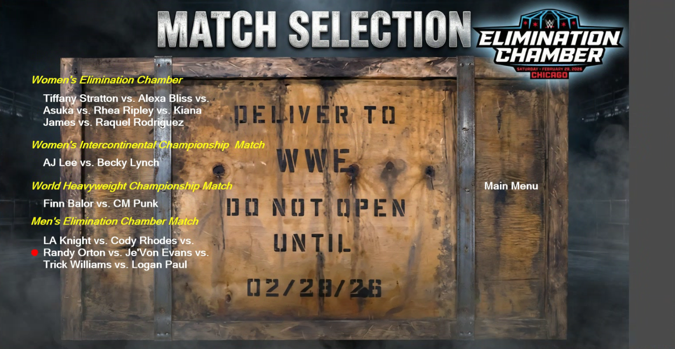 WWE Elimination Chamber 2026