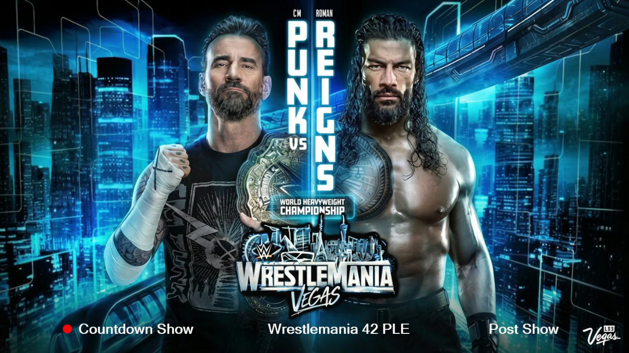 2026 WrestleMania 42 WWE PLE (Both Nights)