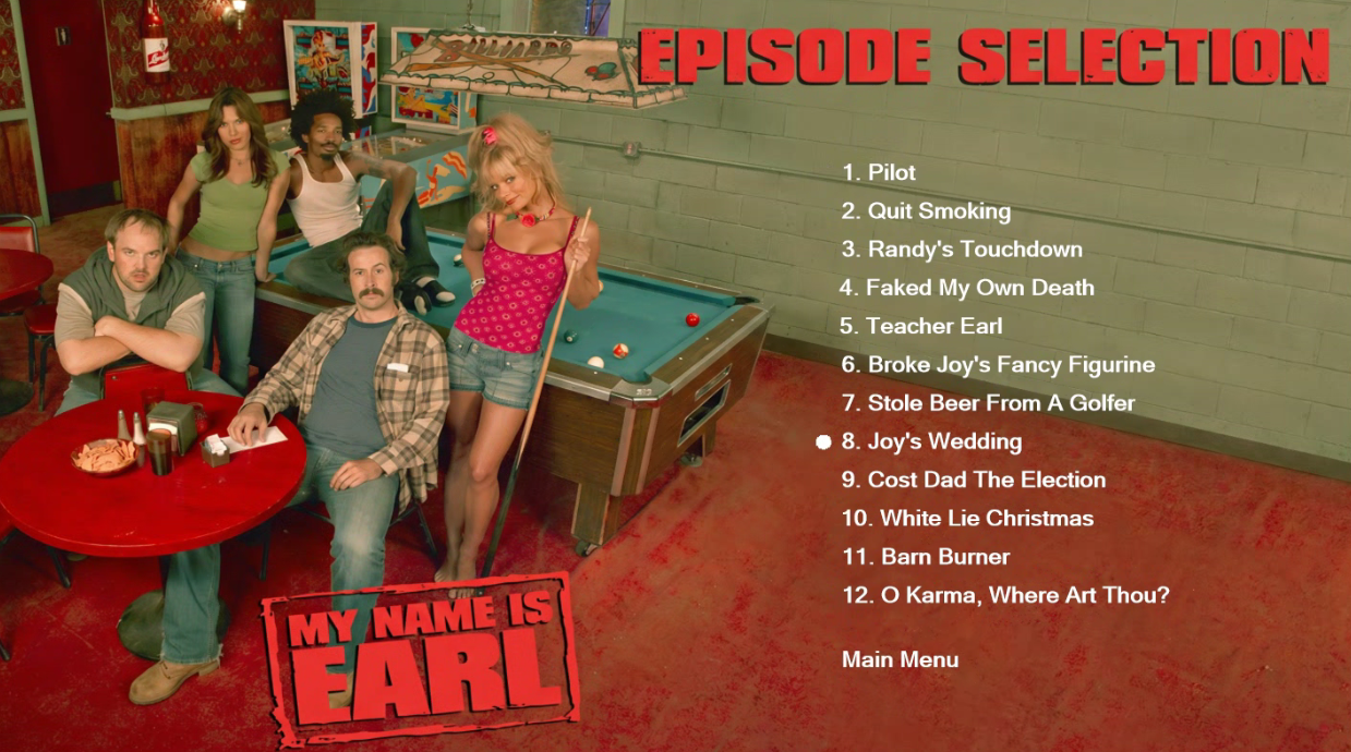 My Name Is Earl Season 1  (Blu Ray)