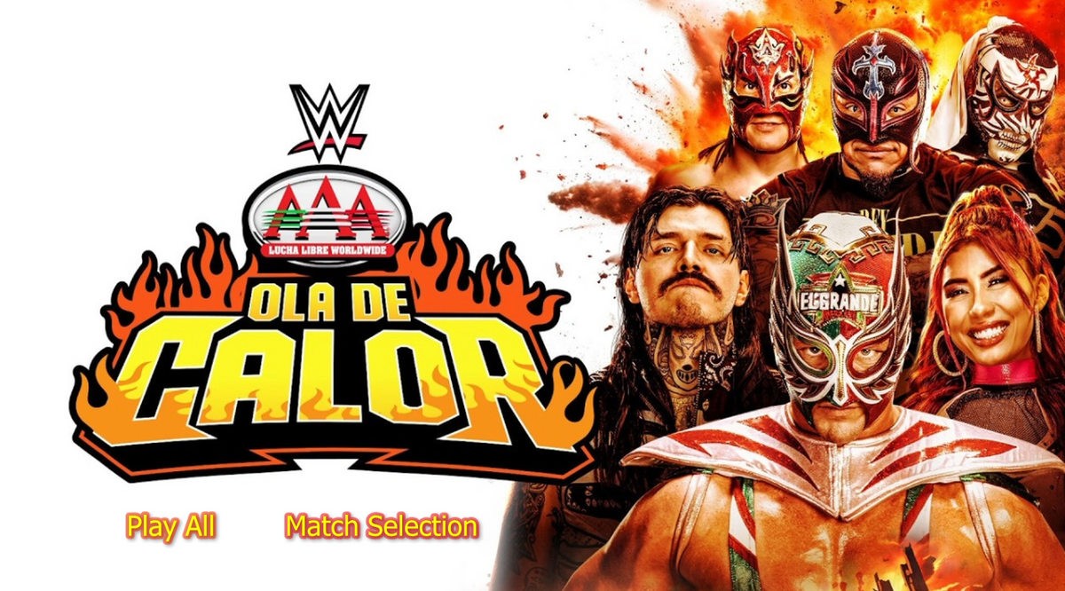 WWE AAA Ola de Calor 2026 (Blu-ray)