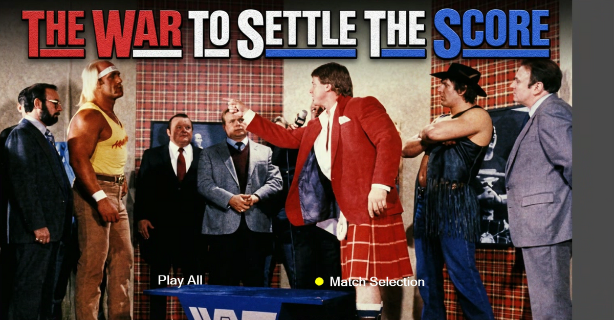WWF 2/18/85 The War To Settle The Score