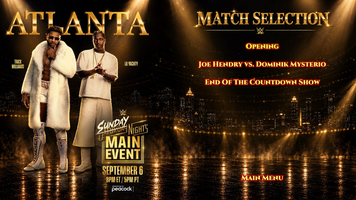 WWE Sunday Night's Main Event 2026 (Blu-ray)