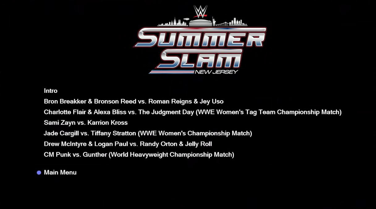 SummerSlam 2025 – WWE Premium Live Event on Blu-Ray (2-Disc Set)