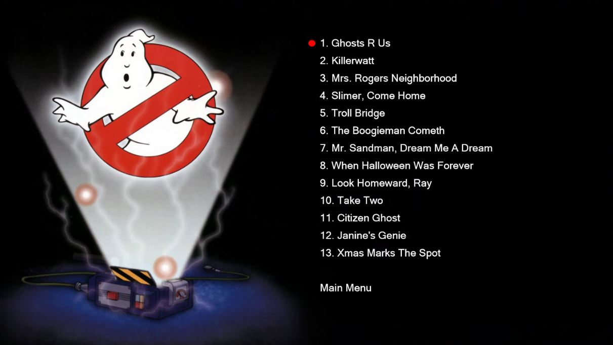 Ghostbusters: The Animated Series – Season 1 on Blu-ray (Upscaled to 1080p)