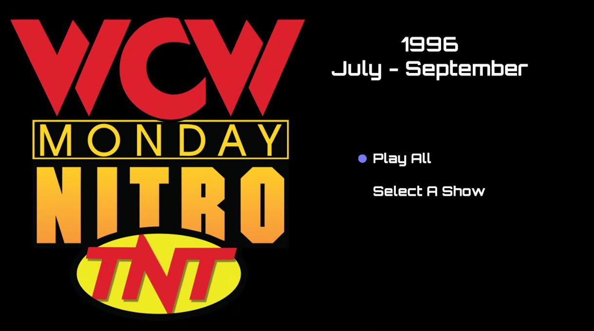 WCW Nitro 1996: 4-Disc Blu-ray Set