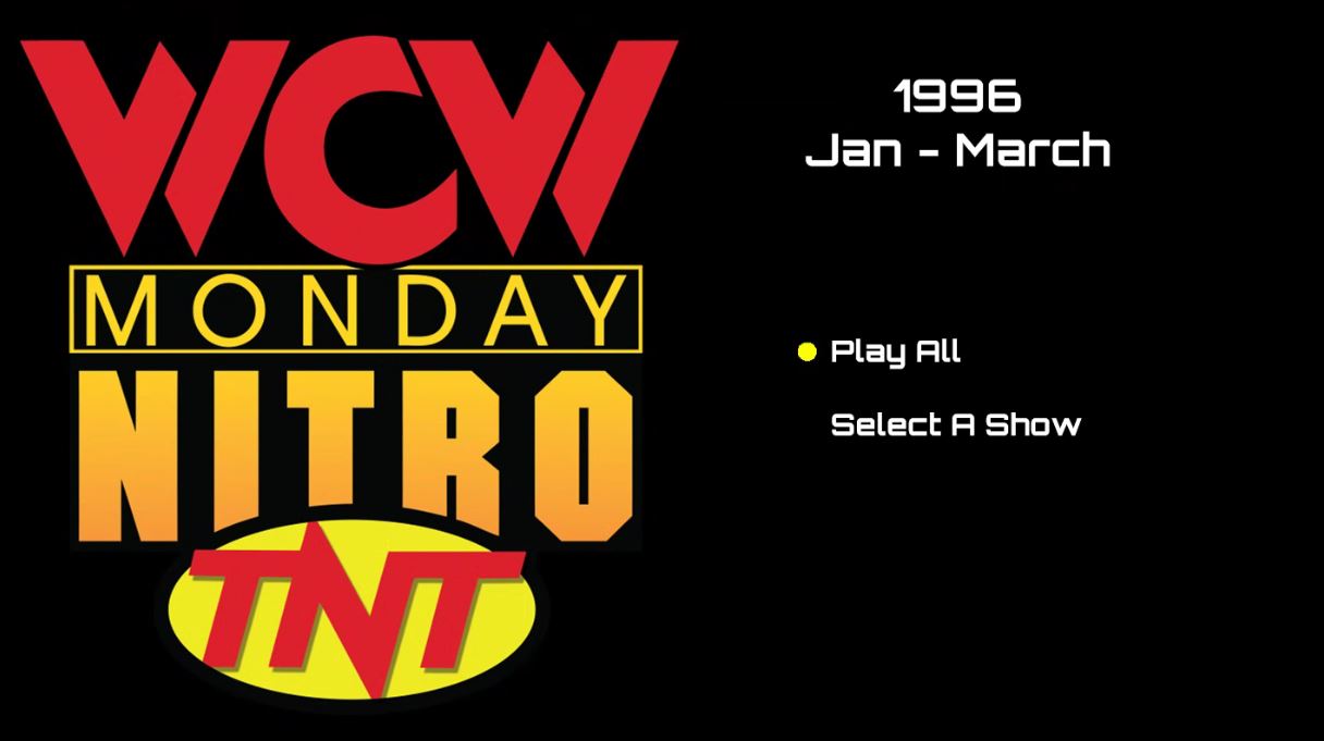 WCW Nitro 1996: 4-Disc Blu-ray Set