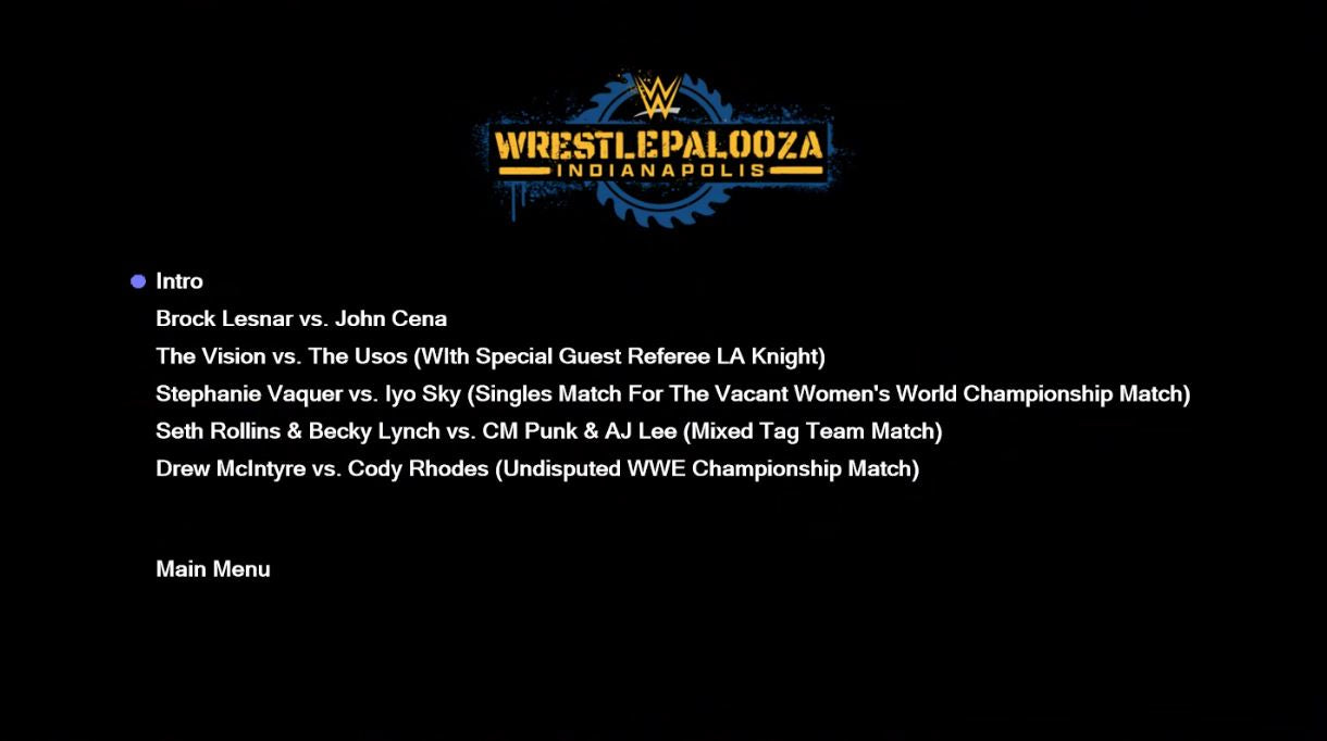 9/25/25 - Wrestlepalooza 2025 (Blu-ray)