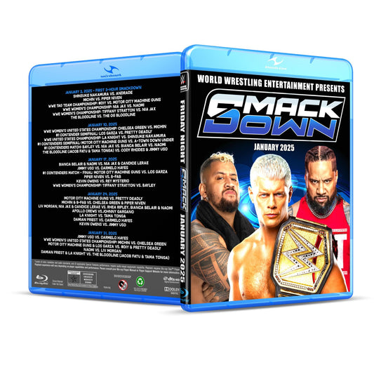 WWE Smackdown For The Month Of January 2025