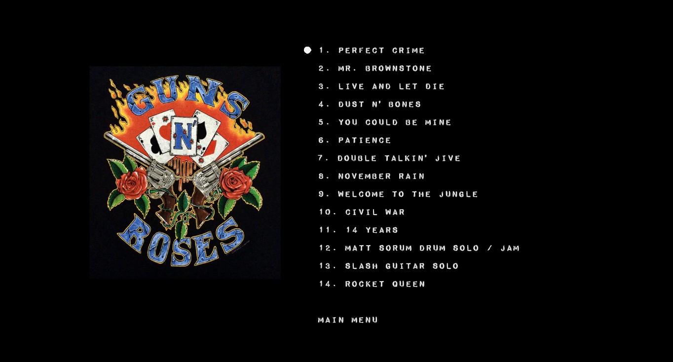 Guns N' Roses - Live 7/2/91 St. Louis Riot Show Blu Ray