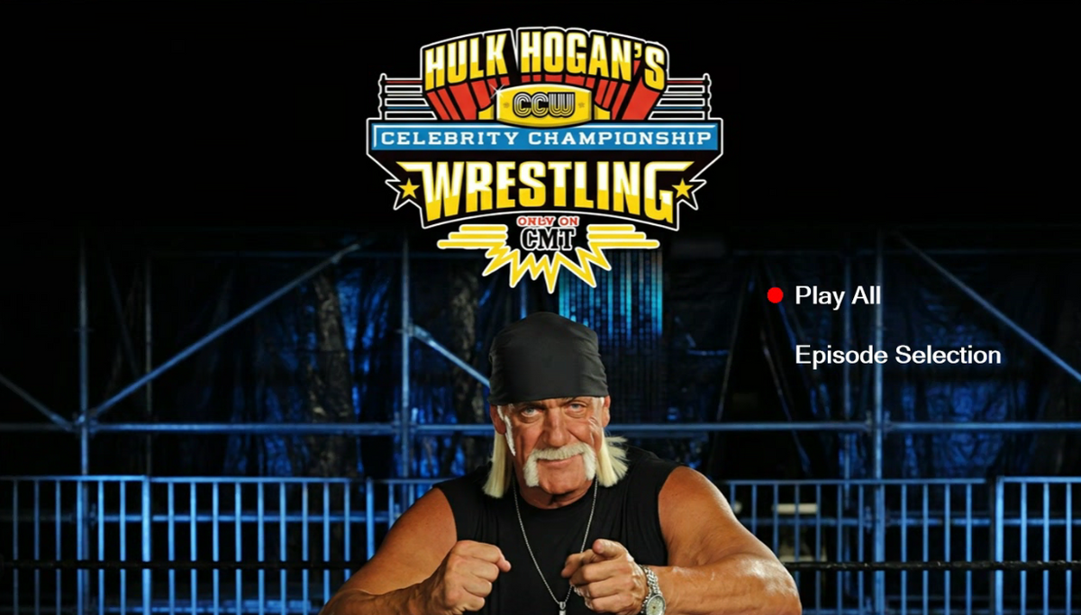 Hulk Hogan's Celebrity Championship Wrestling Blu Ray