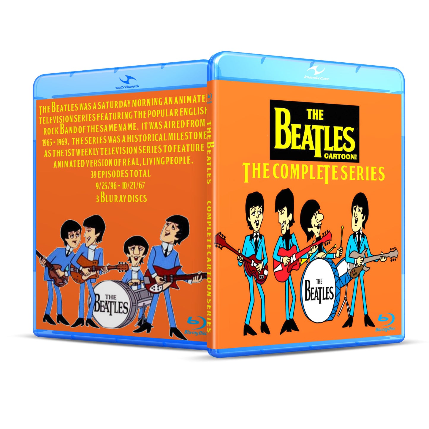 The Beatles Cartoon Complete Series On Blu Ray