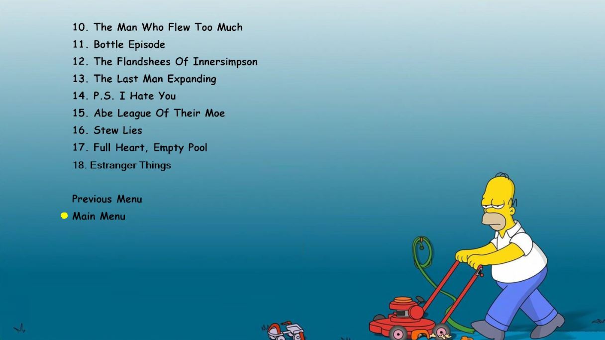 The Simpson Season 36 Blu Ray