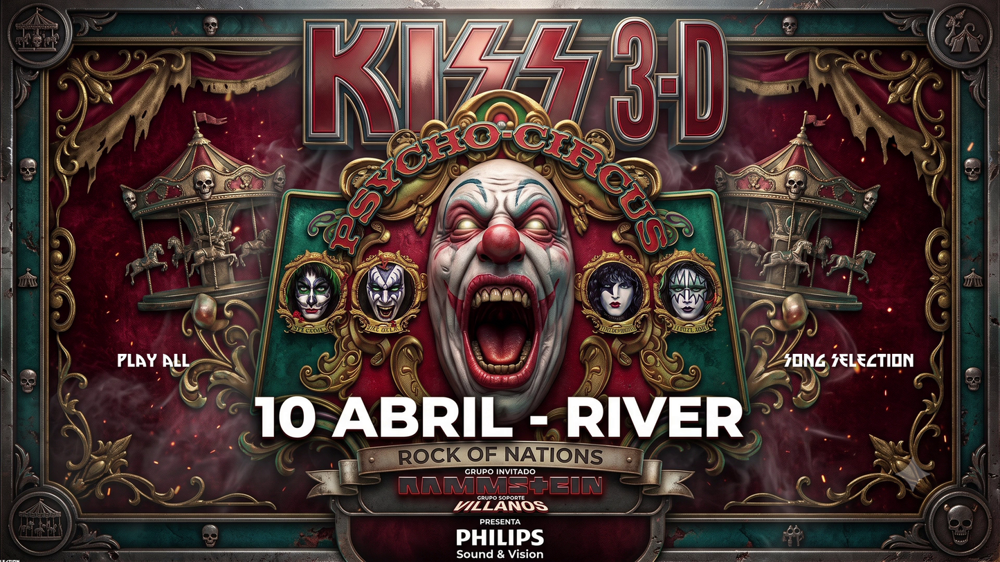 KISS Live at River Plate Stadium (April 10, 1999) Blu-Ray